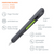 Slice® Slim Pen Cutter Auto-Retractable