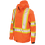 Packable Ripstop Safety Rain Jacket
