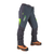 Clogger Zero Ultra Women's Premium Chainsaw Pants with 360 Calf Cat A - Grey/Green