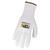 Worktuff White HPPE ANSI A2 Cut Resistant Gloves