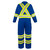 Terra Hi-Vis Unlined Coverall - RFLT Band