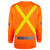 Terra Hi-vis Long Sleeve T-shirt - RFLT Tape