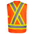 Terra Hi-Vis Surveyor's Vest with Zipper Closure