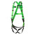 Safety Harness Contractor Series - Class AE - O/S | Buckles - Chest, Leg andTorso | Friction, Pass-Thru | PeakWorks FBH-10000E   Safety Supplies Canada
