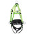 Hi-Vis Contractor Harness & Positioning Belt with Grommet Leg Straps | 3D, Class FBH10020A1020   Safety Supplies Canada