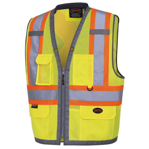 Hi-Viz Mesh Surveyor's Vest | Pioneer