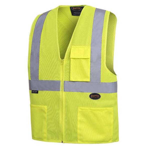 Hi-Viz Safety Vest with 2" Tape | Pioneer