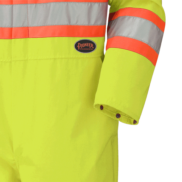 Hi-Viz Safety Poly/Cotton Coveralls | CSA Z96-15 Class 3 Level 2 | Pioneer Hi-Viz Safety Poly/Cotton Coveralls | CSA Z96-15 Class 3 Level 2 | Pioneer