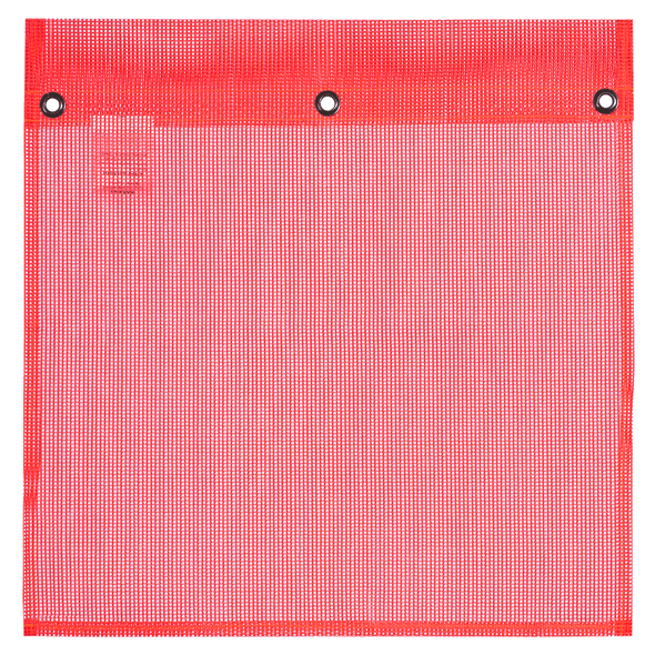 PE Mesh Flag with Grommets 18'' X 18'' | Pioneer 368G   Safety Supplies Canada