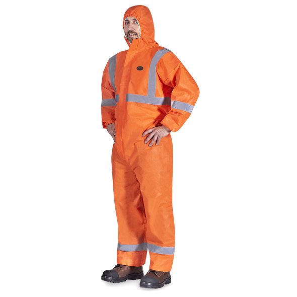 SMS Coverall with Reflective Tape | CSA Z96-15 Class 3 Level 2 | Pioneer