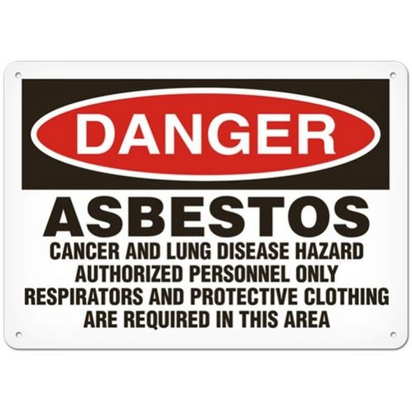 OSHA Safety Sign | Danger Asbestos Cancer | INCOM SS1145   Safety Supplies Canada