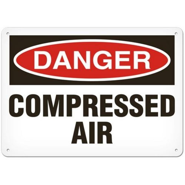 OSHA Safety Sign | Danger Compressed Air | INCOM SS1144   Safety Supplies Canada