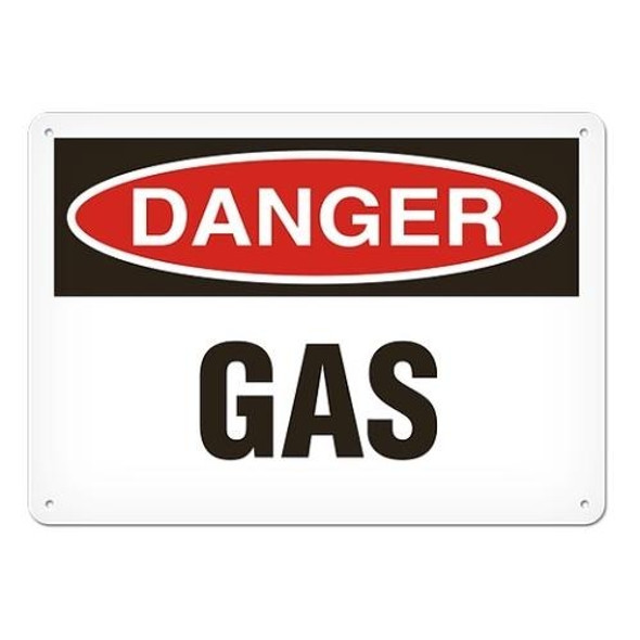 OSHA Safety Sign | Danger Gas  | INCOM SS1042V, SS1042A, SS1042P, SC1042V, SC1042A, SC1042P, SA1042V, SA1042P   Safety Supplies Canada