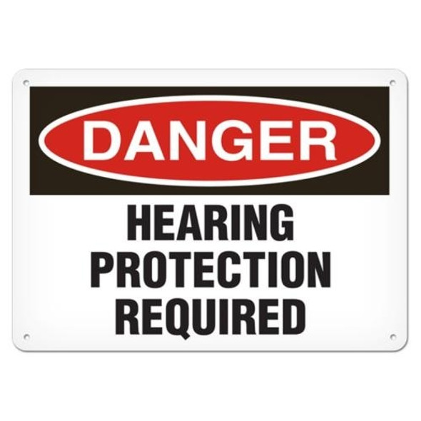 OSHA Safety Sign | Danger Hearing Protection Req | INCOM SS1121V, SS1121A, SS1121P, SC1121V, SC1121A, SC1121P, SA1121V, SA1121P   Safety Supplies Canada