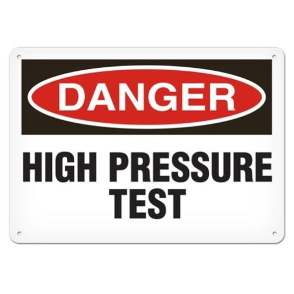 OSHA Safety Sign | Danger High Pressure | INCOM SS1125V, SS1125A, SS1125P, SC1125V, SC1125A, SC1125P, SA1125V, SA1125P   Safety Supplies Canada