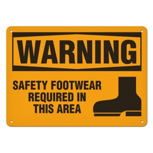 OSHA Safety Sign | Warning Safety Foot  | INCOM SS3019V, SS3019A, SS3019P, SC3019V, SC3019A, SC3019P, SA3019V, SA3019P   Safety Supplies Canada