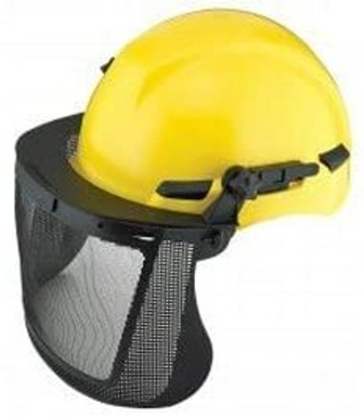 Plastic Mesh Faceshield Visor | Dynamic EPPM815   Safety Supplies Canada