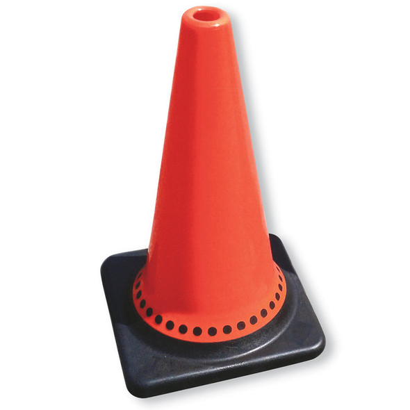 Orange Traffic Cone with Base