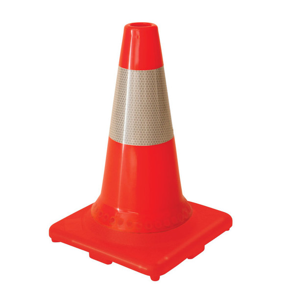 Traffic Cone with Reflective Collar and Base BK331   Safety Supplies Canada