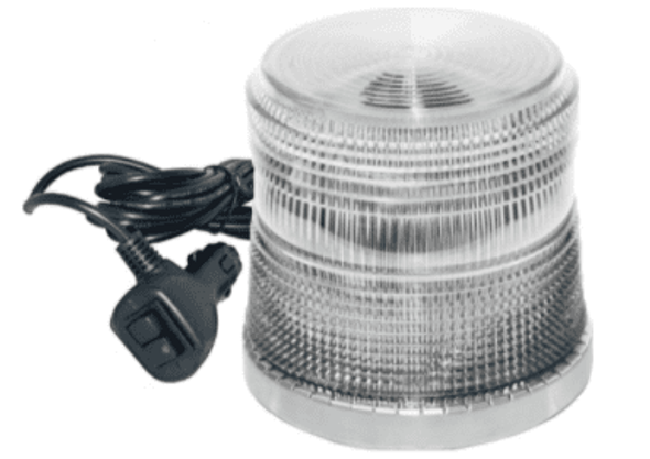 Low Profile Beacon - Magnetic Mount - Lens: Clear - Z Base - 20726 20726   Safety Supplies Canada