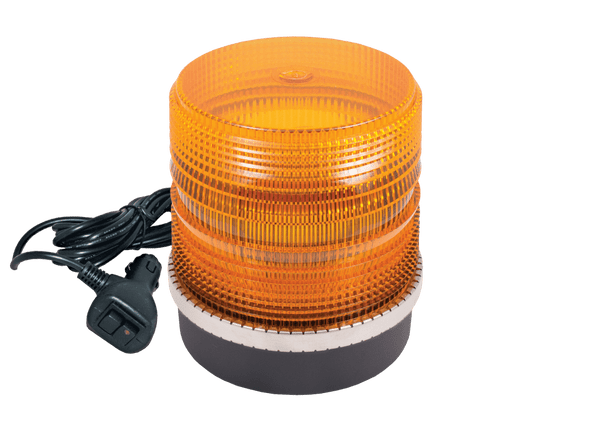 Amber Medium Profile Select Beacon Magnetic Mount - Lens: Amber - S Base 210SM-12V-A   Safety Supplies Canada