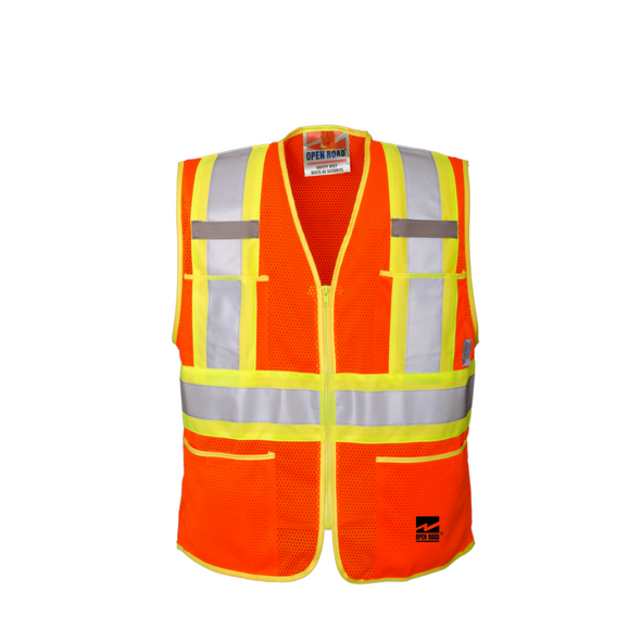 Open Road® Zipper Safety Vest | Viking