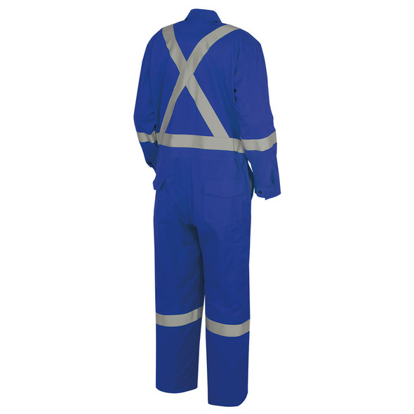 "The Rock" Fr-Tech® 88/12 FR Coverall Industrial-Wash Tough - Royal Blue