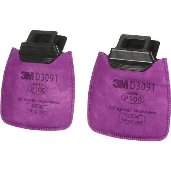 Secure Click Filter, Particulate Filter, P100 Filter (D3091) | 3M D3091   Safety Supplies Canada