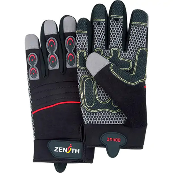 ZM400 Premium Mechanic Gloves, Synthetic Palm | Zenith SEH740   Safety Supplies Canada