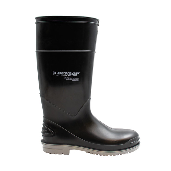 Polygoliath Steel Toe Black 16'' Waterproof PVC Work Boots