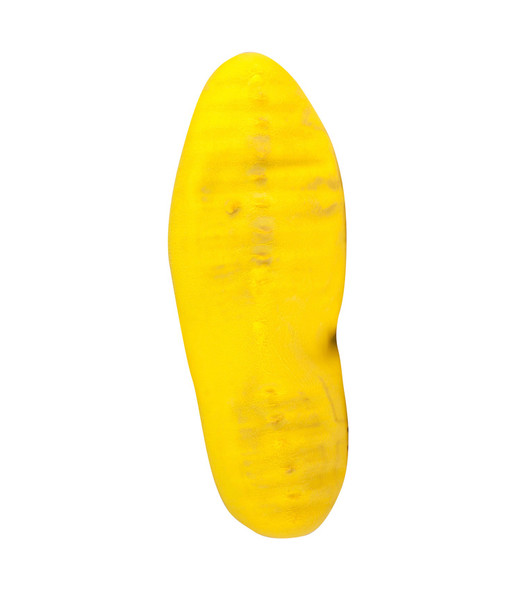12'' Latex Chemical Boot Cover Yellow Waterproof Work Boot Cover