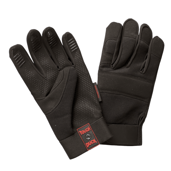 HT Alaskan Polar Ice Fishing Fleece Lined Gloves, Waterproof, Large, Black  