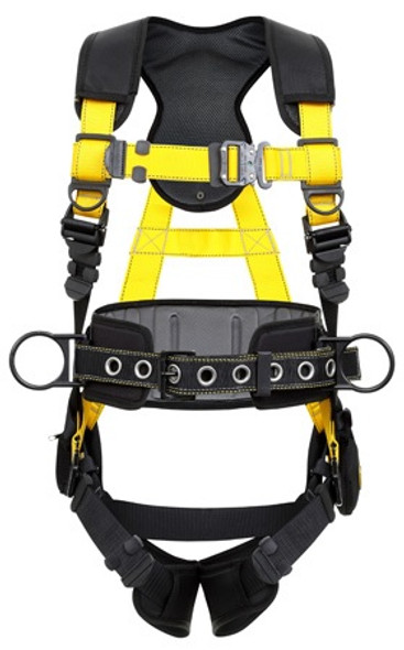 Series 5 Full Body Harnesses - Chest & Leg Quick-Connect Buckles with Shoulder D-Rings