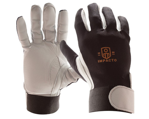 IMPACTO Pearl Leather Series Full Finger Anti-Impact Glove - Pair