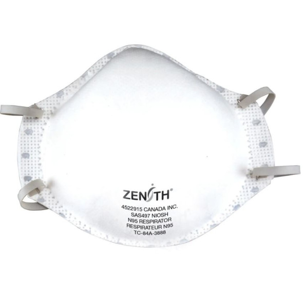 Particulate Respirators N95  | Box of 20 | NIOSH Certified | Zenith