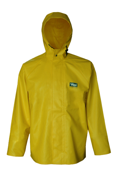Viking Journeyman 0.45 mm Industrial Oil Resistant Rainwear Hooded Jacket