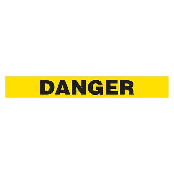 DANGER Dispenser Boxed Barricade Tape | Pack of 12 Rolls | INCOM