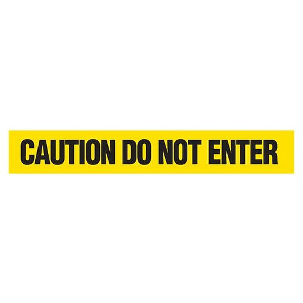 CAUTION DO NOT ENTER Dispenser Boxed Tape (Pack of 12 Rolls)