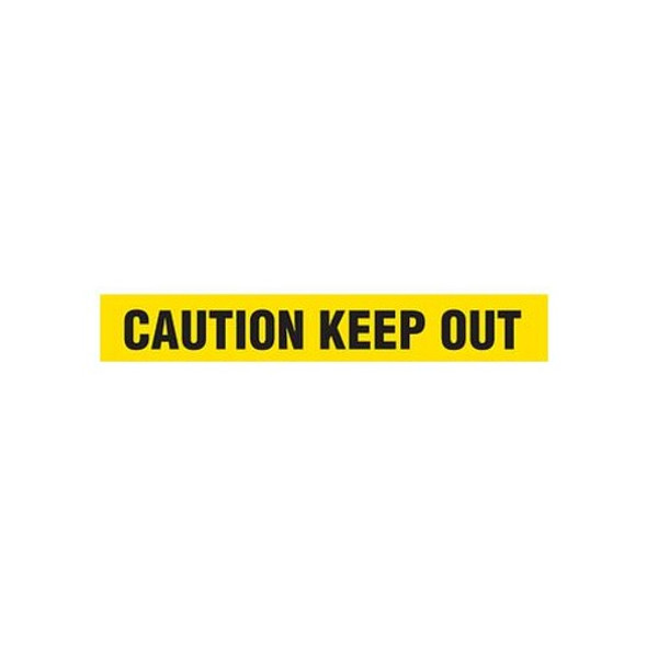 CAUTION KEEP OUT Dispenser Boxed Barricade Tape (Pack of 12 Rolls)