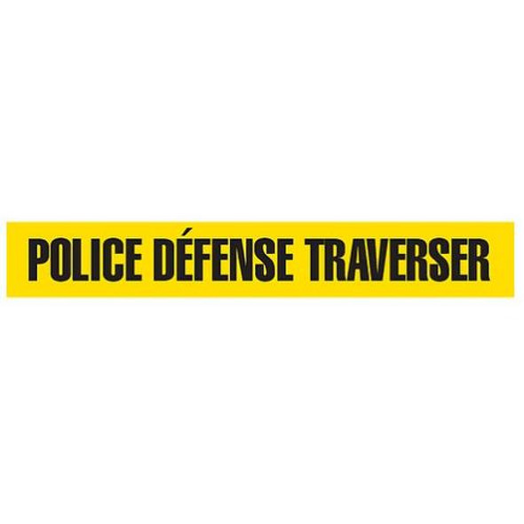 POLICE DEFENSE TRAVERSER Dispenser Boxed Barricade Tape (Pack of 12 Rolls)