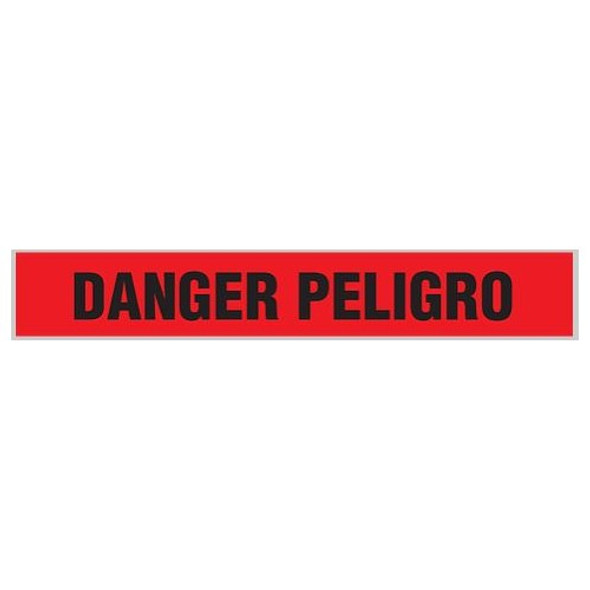 DANGER PELIGRO Dispenser Boxed Barricade Tape (Pack of 12 Rolls)