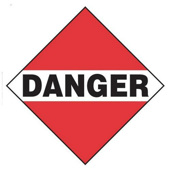 Truck Placards "Danger" (Pack of 100 pcs)