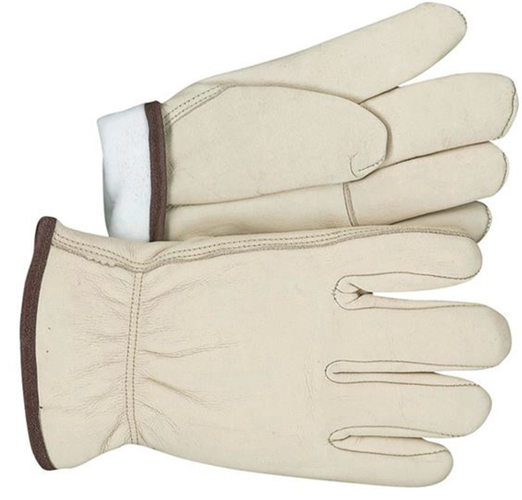 Lined Grain Cowhide Driver Gloves | BDG