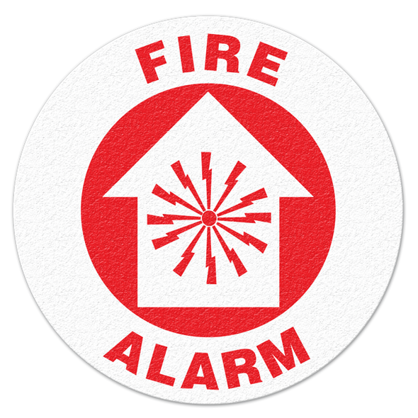 FIRE ALARM - Floor Sign