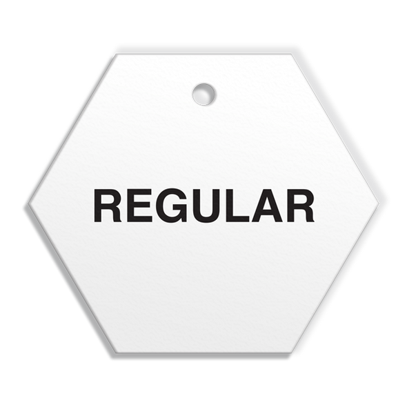 REGULAR - Fuel Tag - 2.56" dia. - 250 /pkg