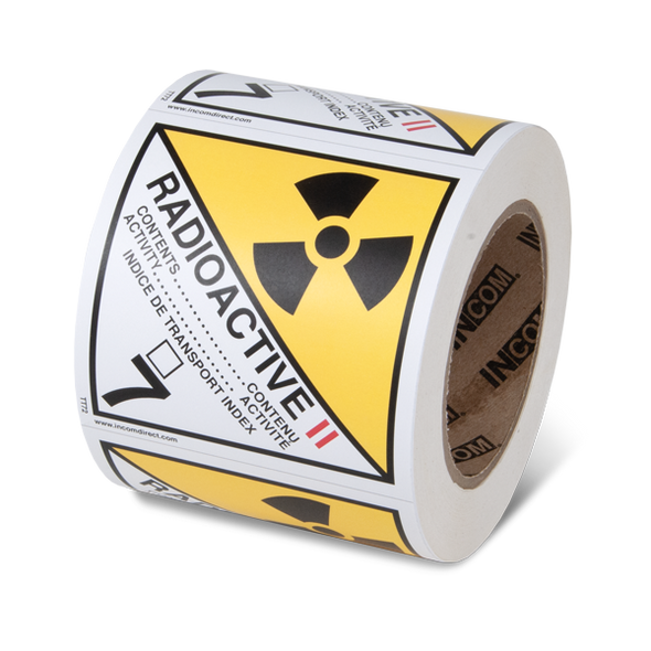 Class 7.2 TDG Label - Radioactive Materials Cat. 2