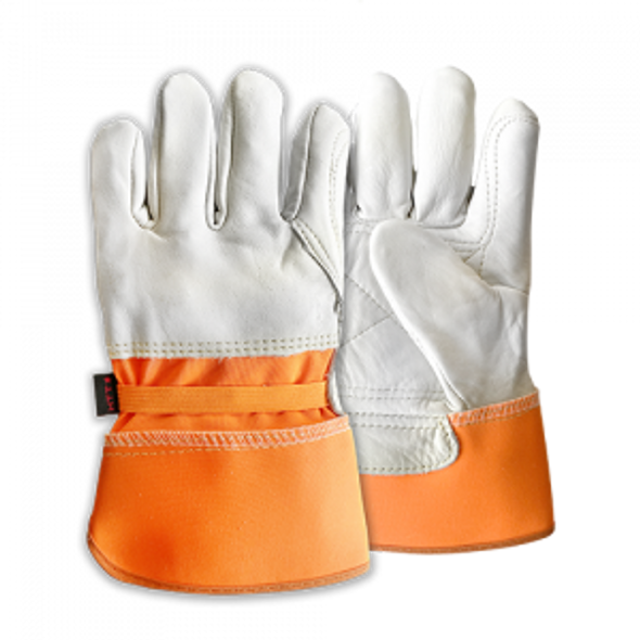 Premium Grade Double Palm 3/4 Leather Back (Pack of 12) | Diamond	 	 	 	 	