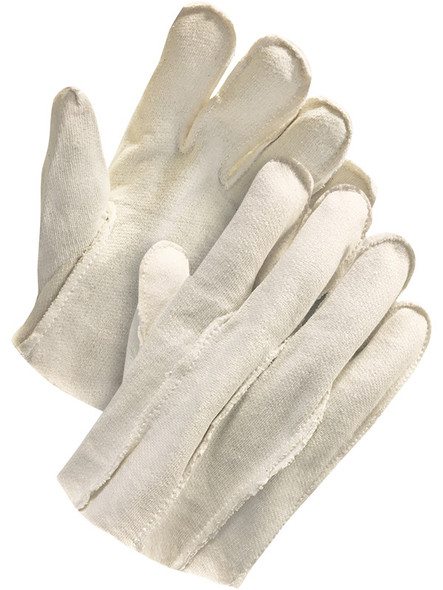 Cotton Fleece Glove Liner Outseam Sewn | Pack of 12