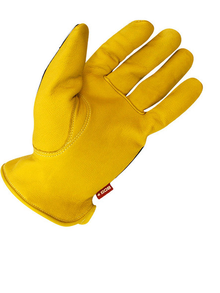 Grain Goatskin Driver Back Hand Protection Lined Thinsulate