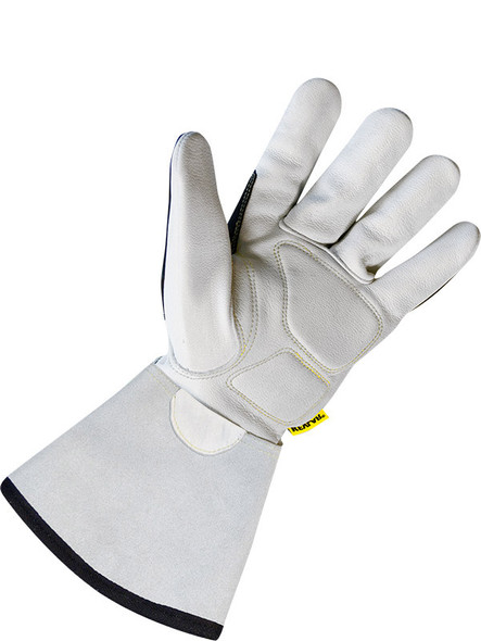 Goatskin 5" Gauntlet Back Protection FR120Thins & Cut Line